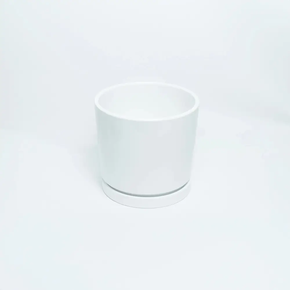 White Ceramic Pot