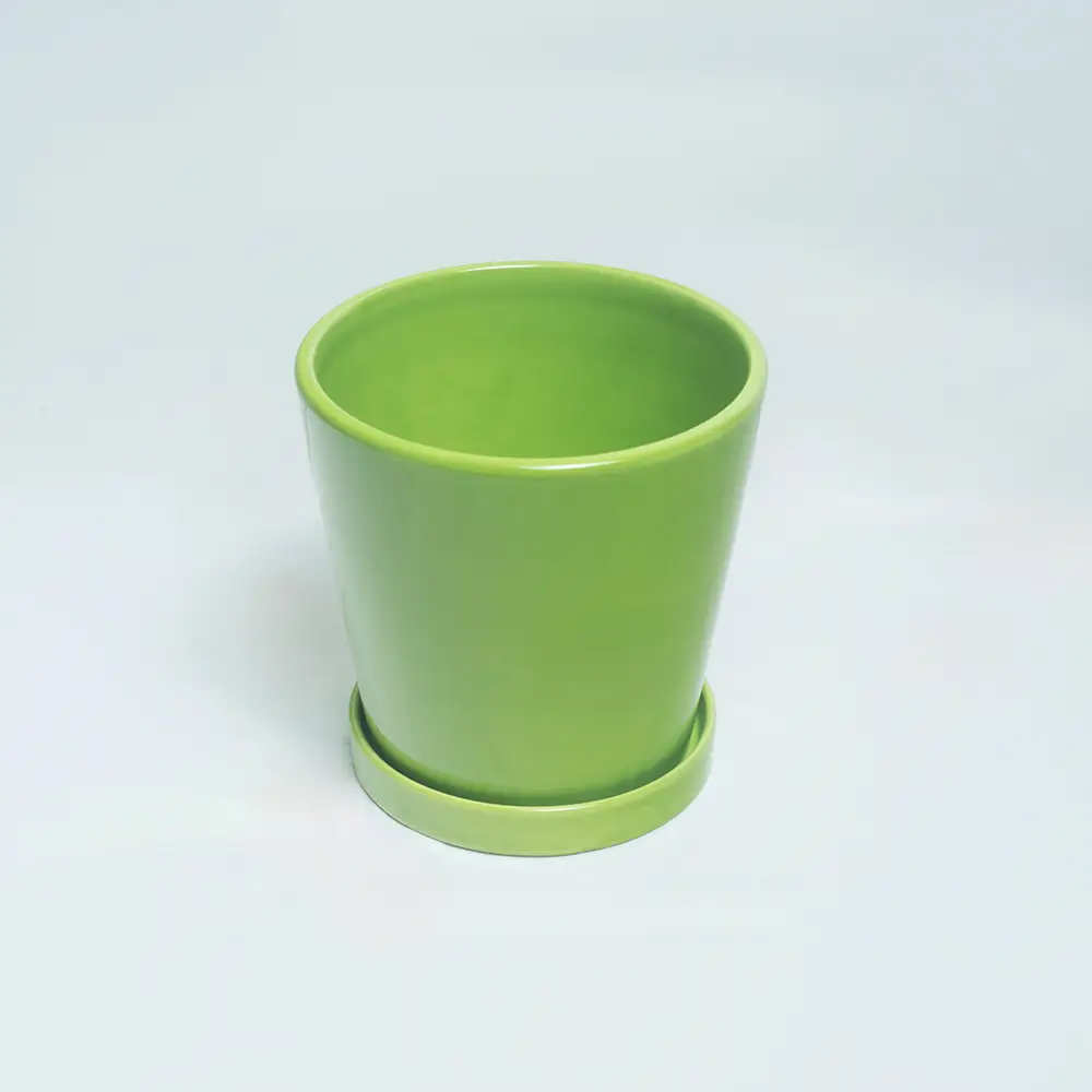 Ceramic Green Pot