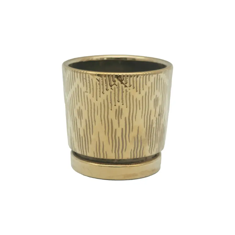 Gold Platted Pot