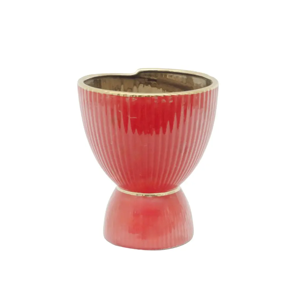 Luxury Style Ceramic Red Pot
