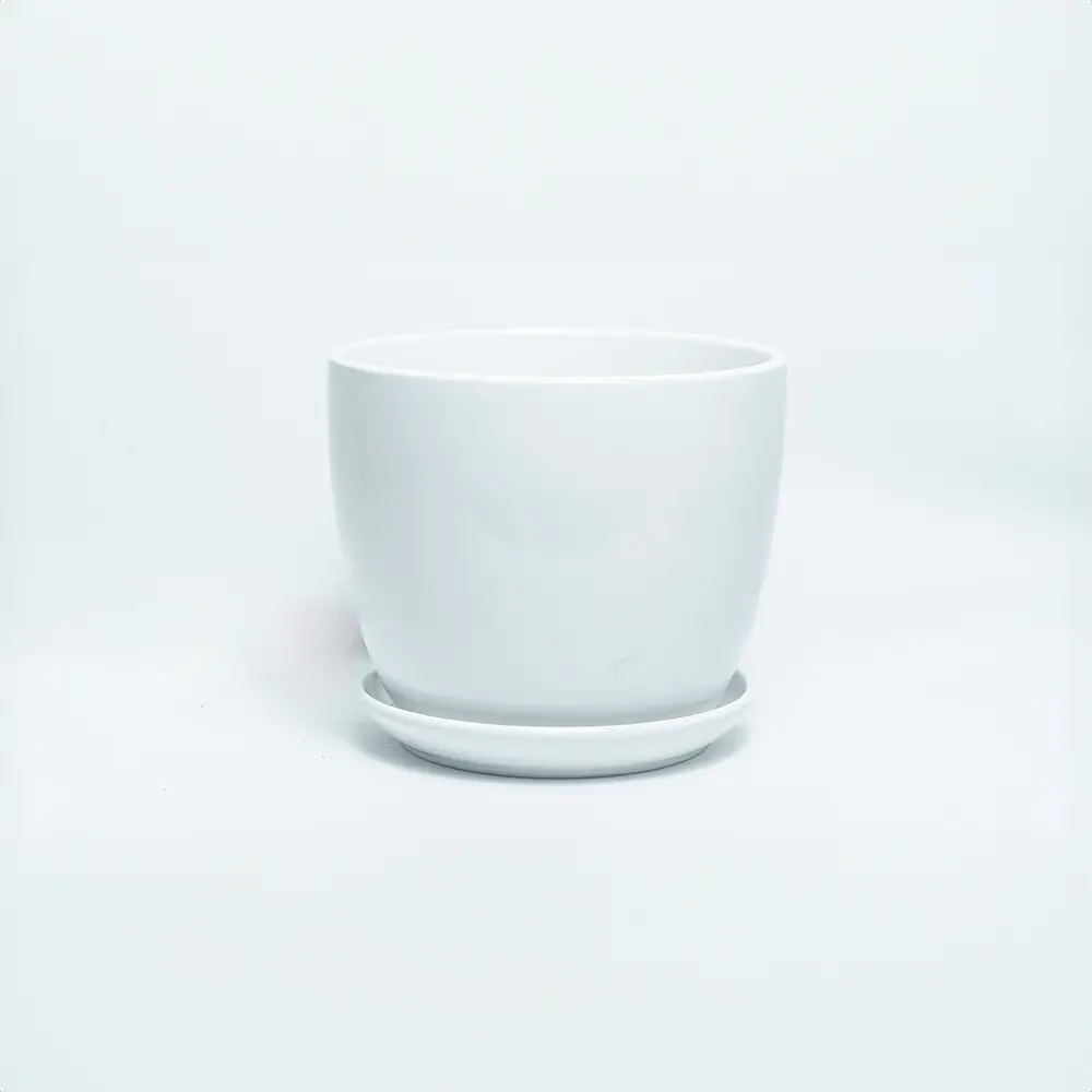 Ceramic White Pot
