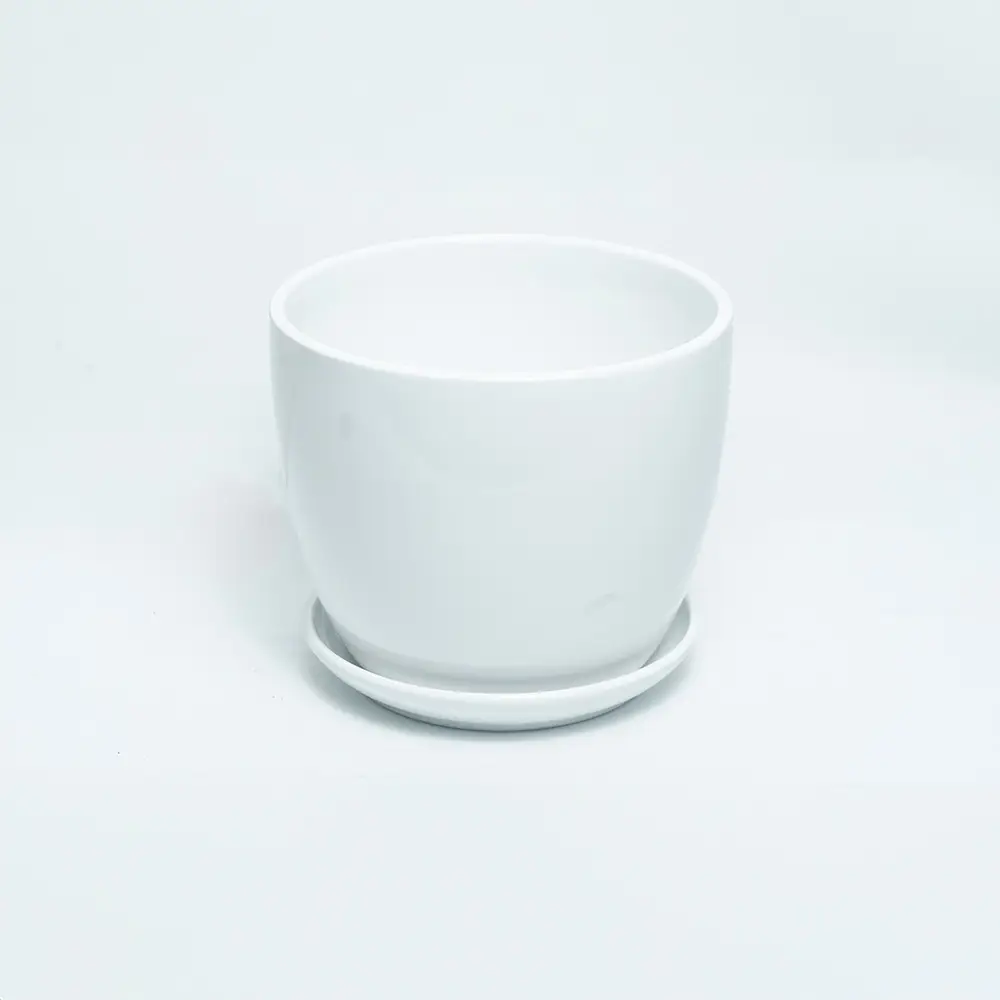 Ceramic White Pot
