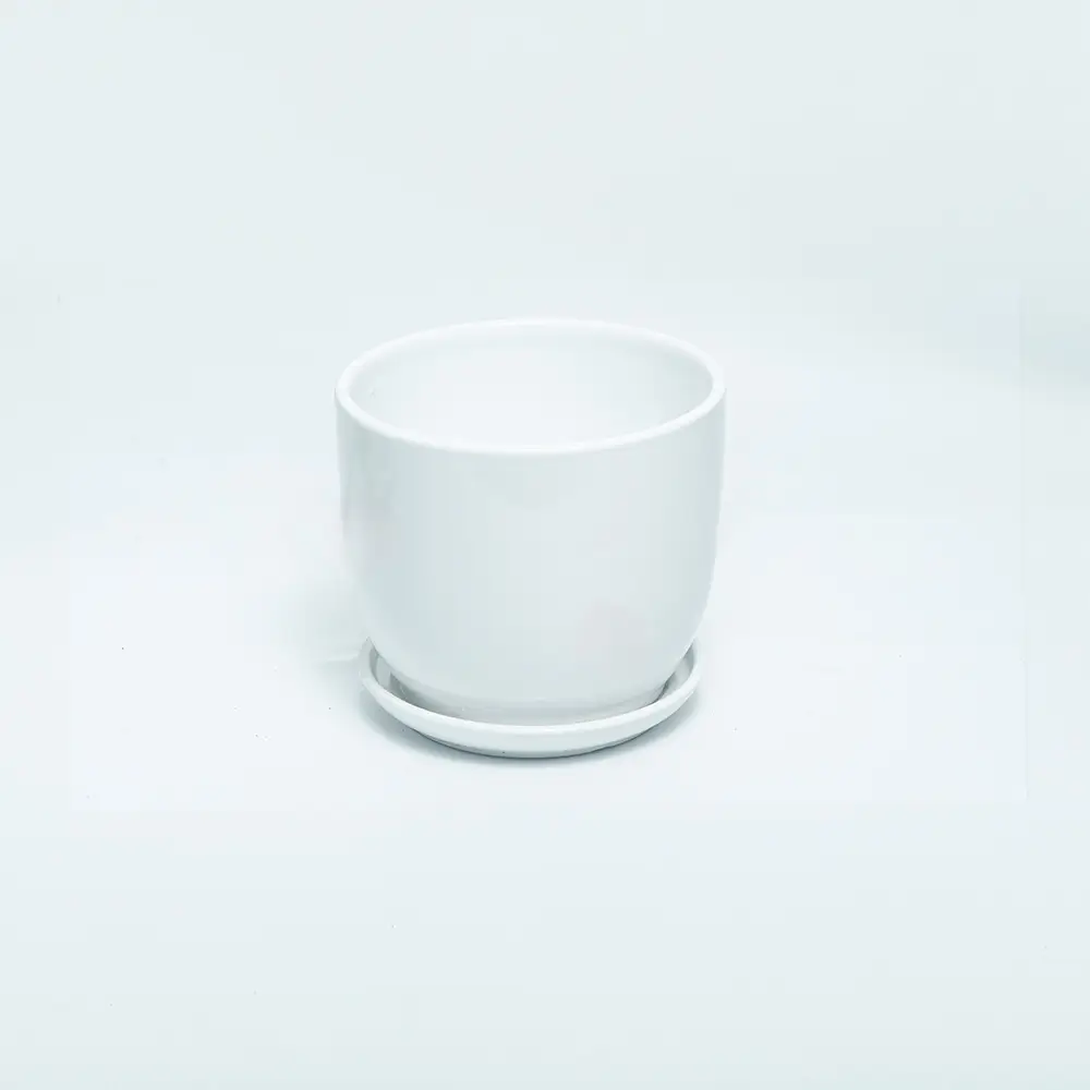 Ceramic White Pot