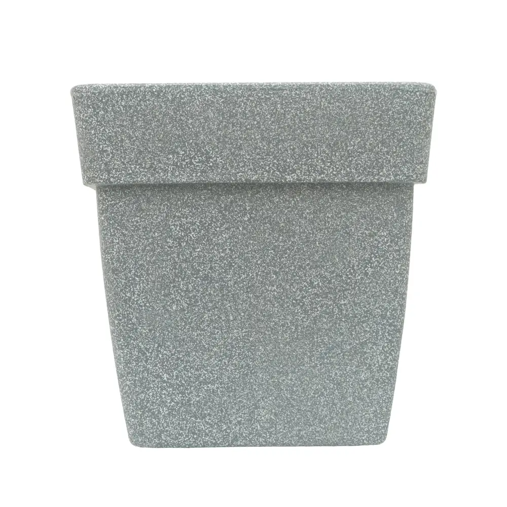 Grey Texture Square Pot