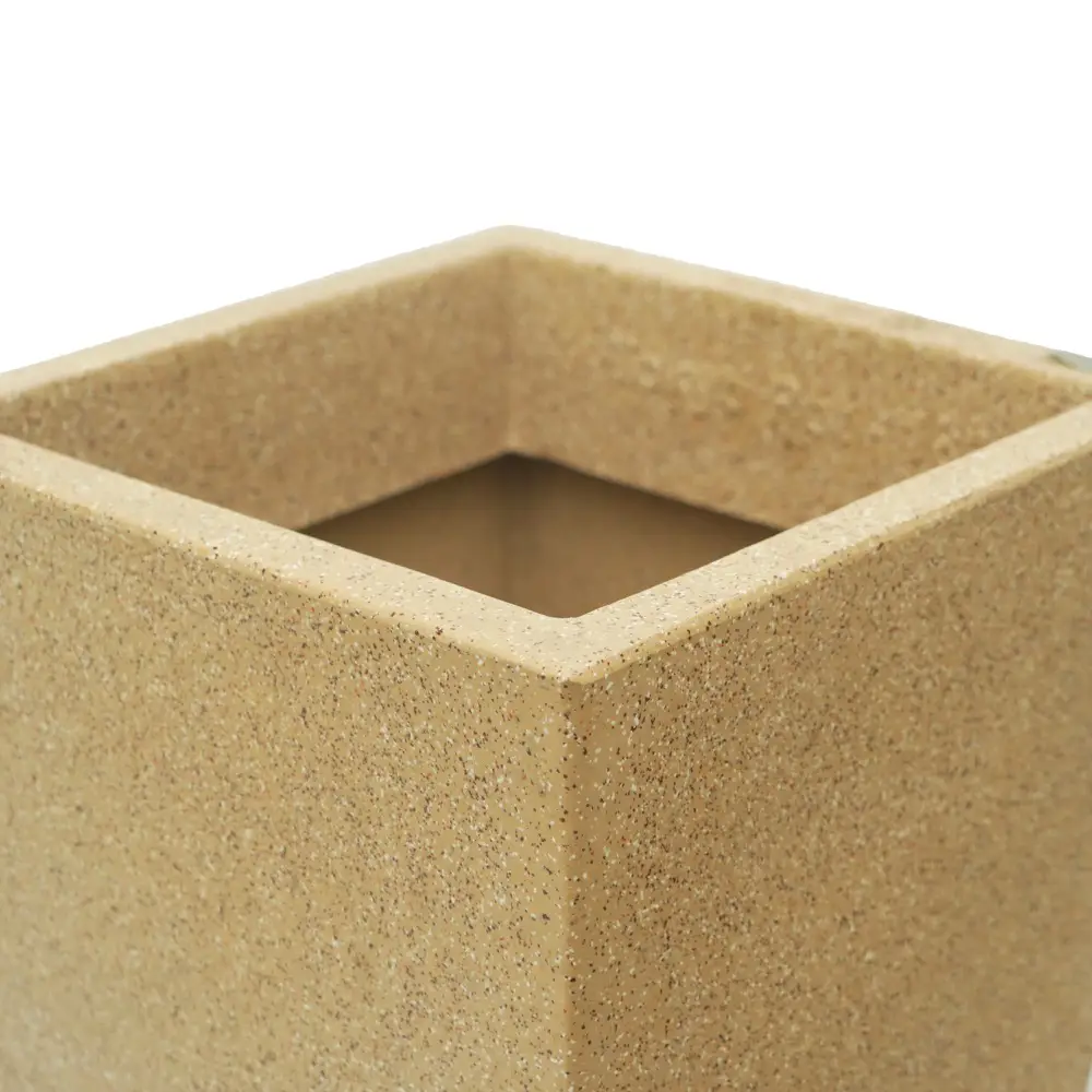 Brown SandStone Granite Square Pot