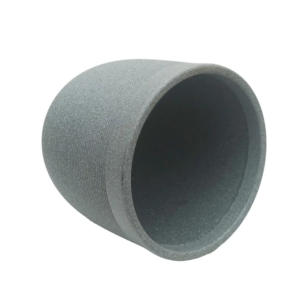 Tokyo Round Grey Strip Pots