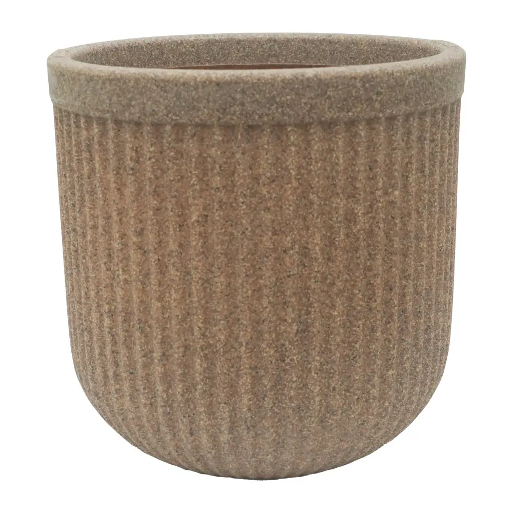 Tokyo Round Brown Pots