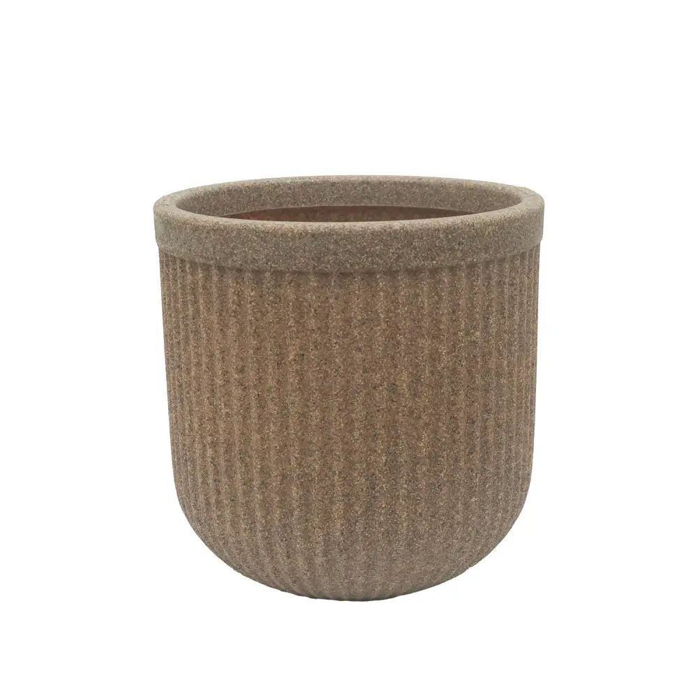 Tokyo Round Brown Pots