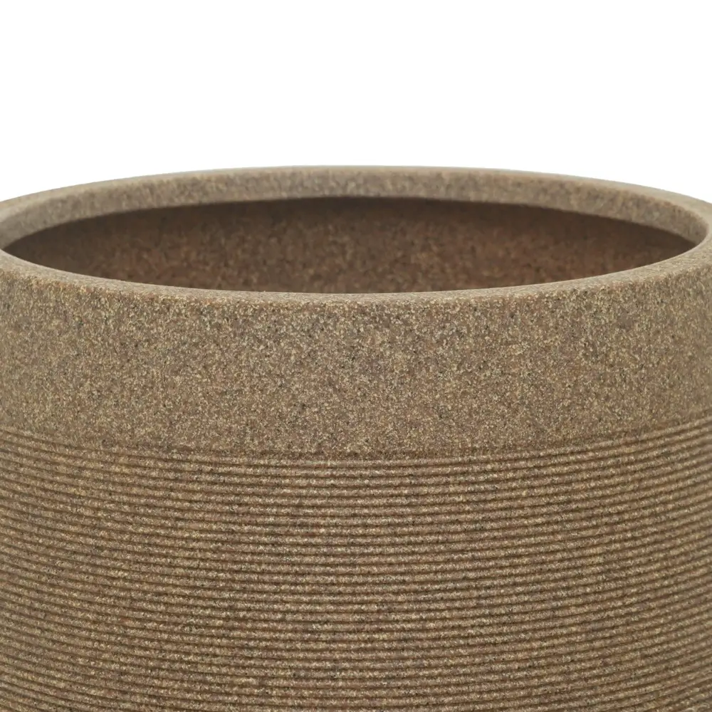 Brown Round Shape Pot