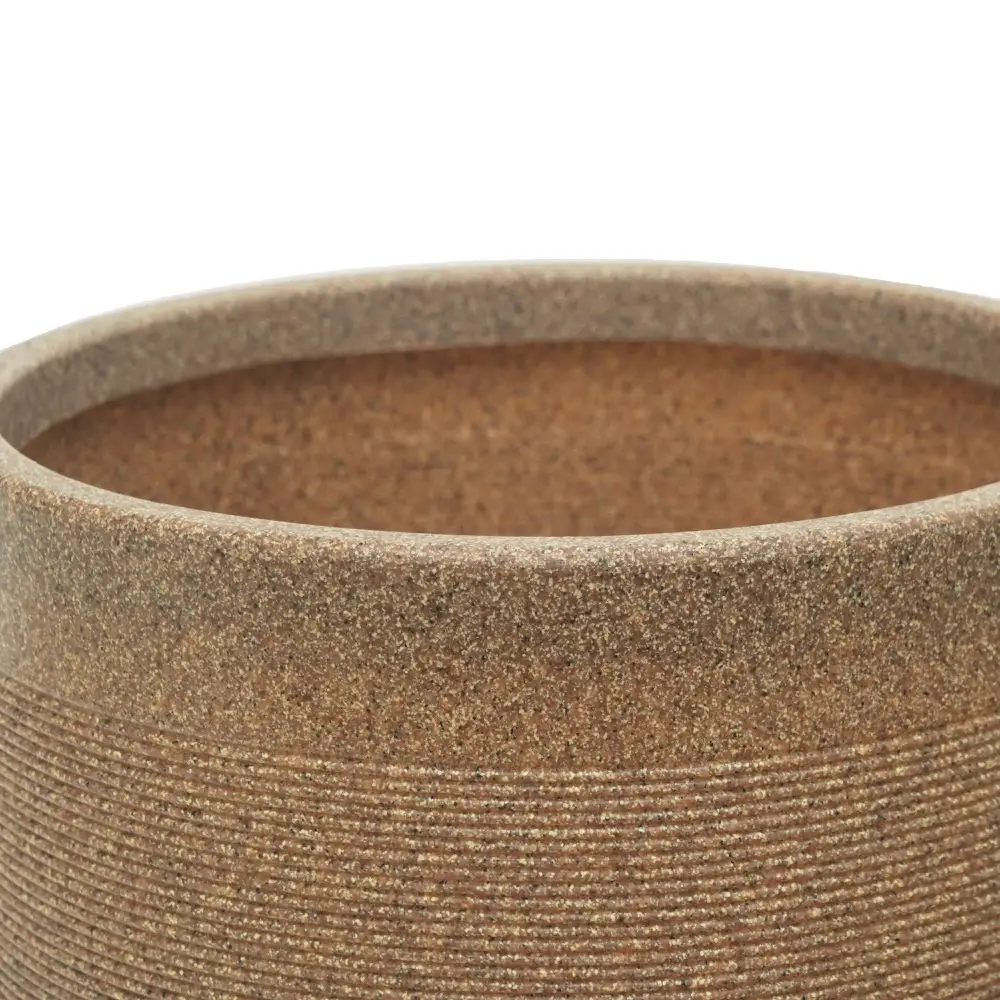 Tokyo Round Brown Pots