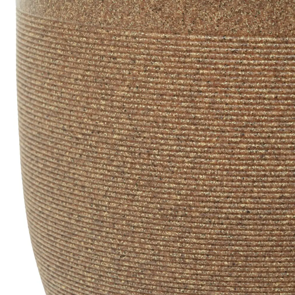 Tokyo Round Brown Pots